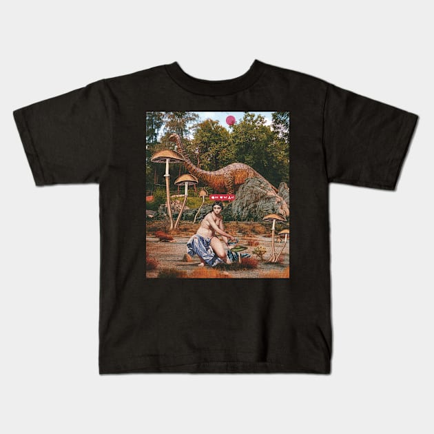 Land of make believe v2 Kids T-Shirt by Trippyarts Store